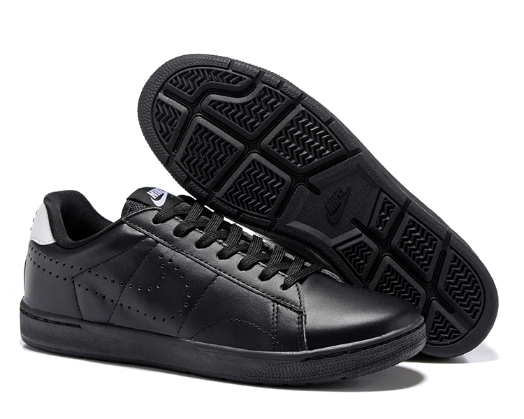 Nike Tennis Classic CS Suede All Black Shoes - Click Image to Close